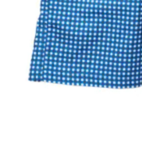 Beach Bros. Gingham Swim Trunks Midnight Blue check NWT - Picture 3 of 5